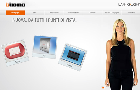 BTicino nel web con Livinglight