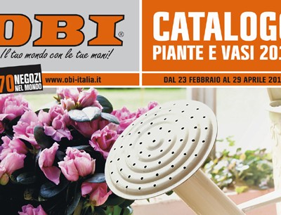 Il catalogo piante e vasi di OBI