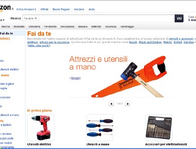 Amazon entra nel DIY