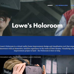 Lowe&rsquo;s. Holoroom alla seconda generazione