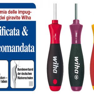 Wiha riceve il sigillo AGR per l’ergonomia delle impugnature