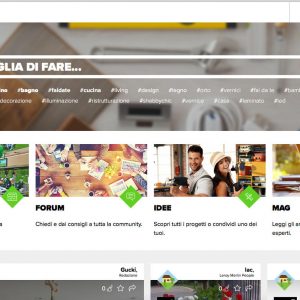 E&rsquo; on line, la nuova community Leroy Merlin