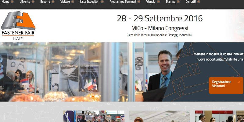 A settembre il Fissaggio è a Milano