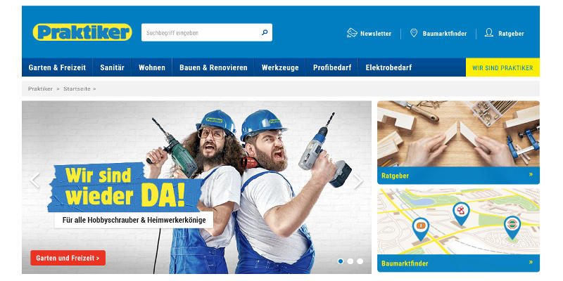 Il ritorno di Praktiker