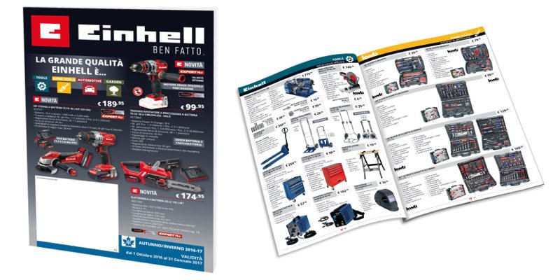 Per Einhell la creatività è Slogan