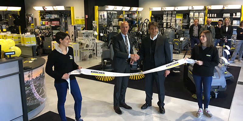 A Galliate Lombardo il Kärcher Center più grande