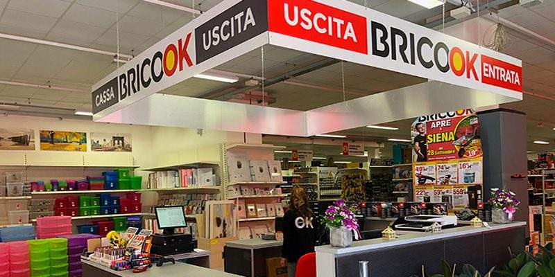 Brico Ok a Siena. La visita