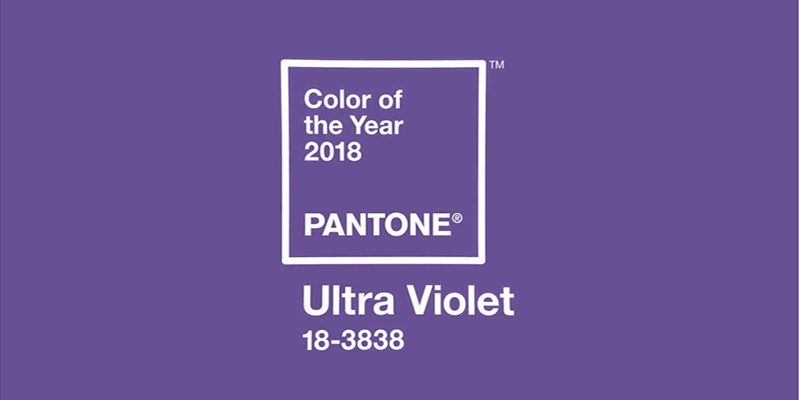 Ultra Violet, il colore PANTONE 2018