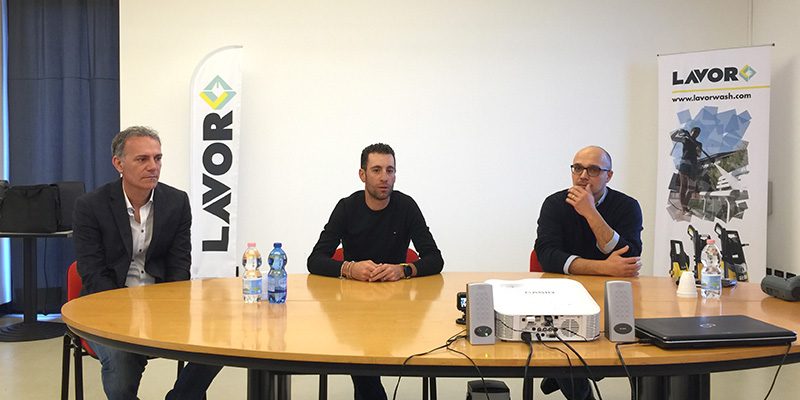 Nibali, lo &ldquo;Squalo&rdquo; in Lavorwash
