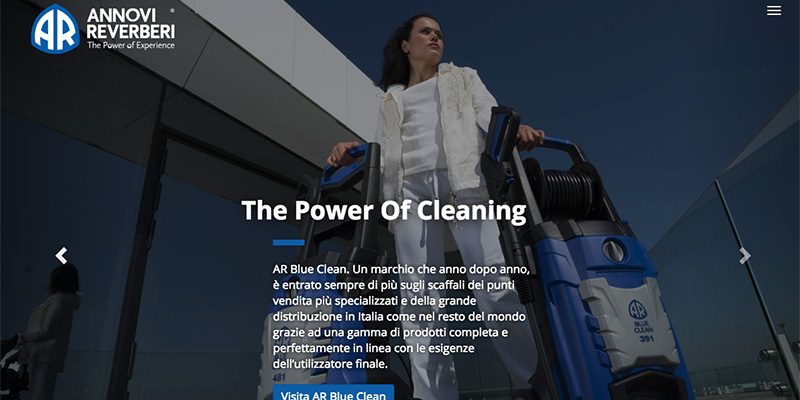 Annovi Reverberi, nuovo sito web per il 60&deg;