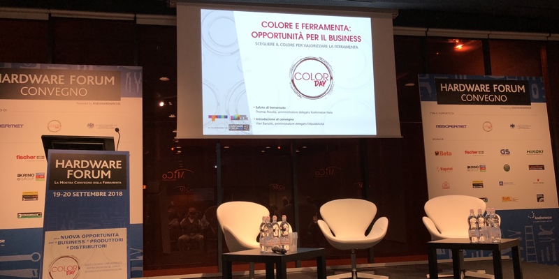 La ferramenta a colori