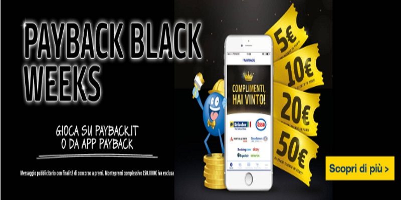 &ldquo;Payback Black Weeks&rdquo; con Bricofer