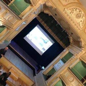 Vimar, conferenza in teatro