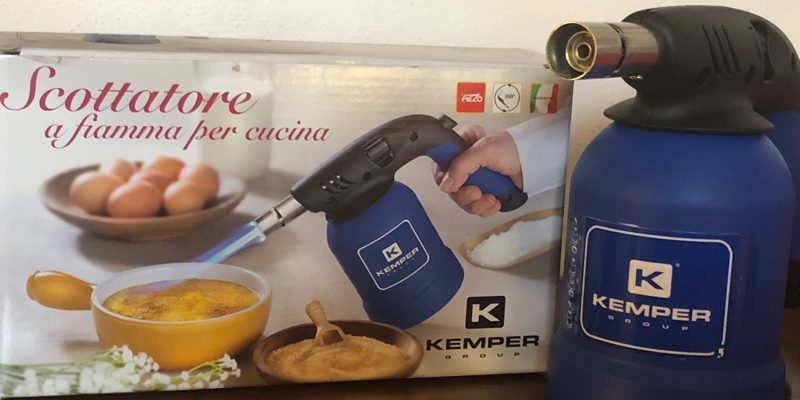 Uno scottatore particolare&hellip;in cucina