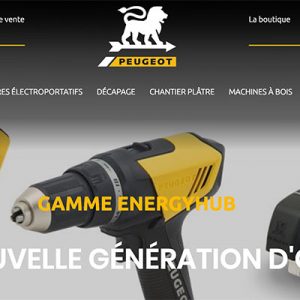 Peugeot EnergyHub: 12 elettroutensili, nuovo logo e nuovo sito