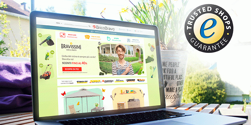 BricoBravo ottiene il sigillo di qualit&agrave; da Trusted Shops