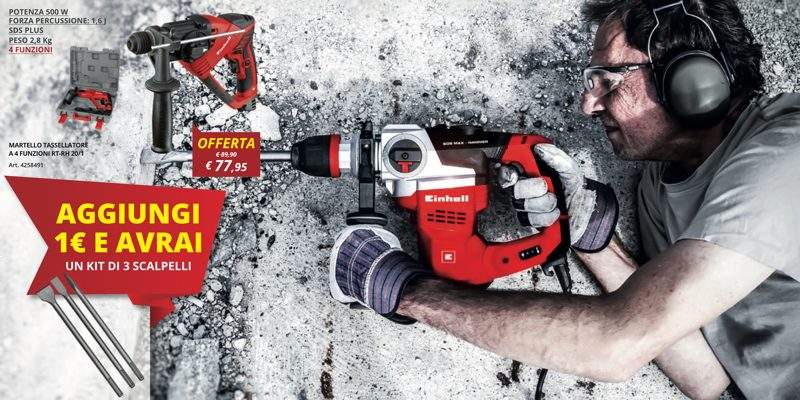 Einhell, una grande promozione di Primavera