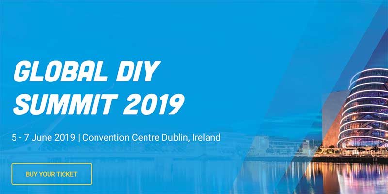Countdown per il 7&deg; Global DIY Summit di Dublino