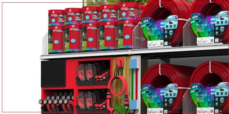 Approccio innovativo sullo scaffale per YOYO