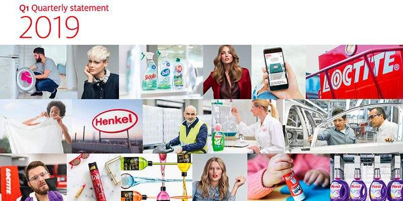 Henkel, fatturato in crescita nel 1&deg; trimestre