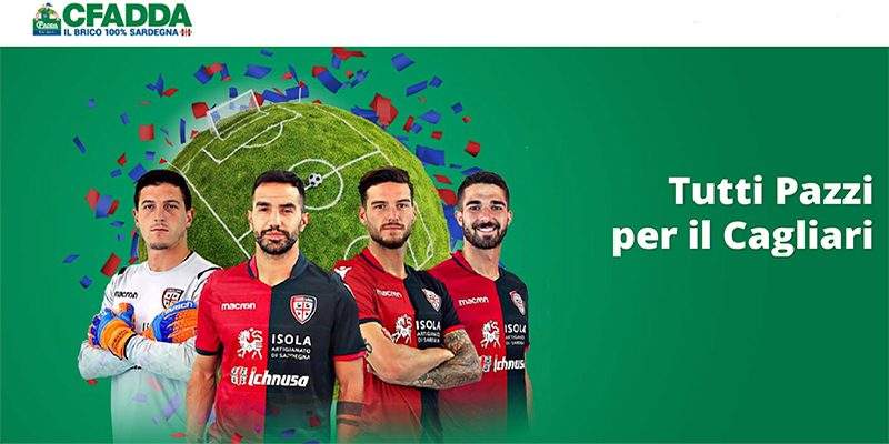 CFadda official partner del Cagliari Calcio