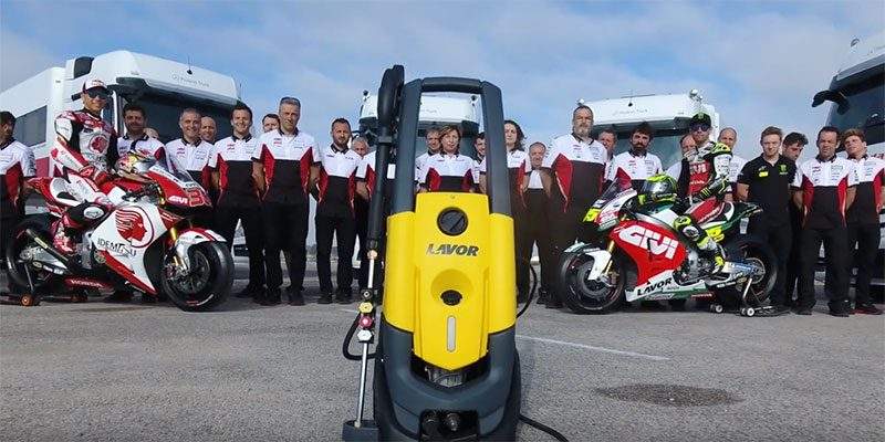Lavor e la Moto GP in un video