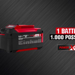 Einhell in tv e radio con il Sistema Power X-Change
