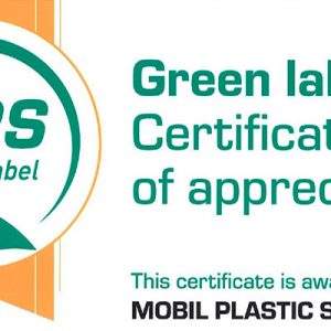 Mobil Plastic riceve la PRS Green Label
