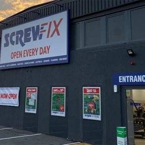 Screwfix, arriva in Irlanda. Con 3 negozi