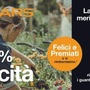 Felici con Fiskars in giardino