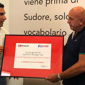 Einhell Italia, un riconoscimento a Rossetti Market
