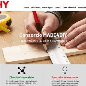 Nuovo sito web per Made4DIY