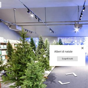 Peraga inaugura il Virtual shopping di Natale