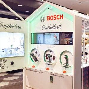 Bosch e Wanzl. Uno shop-in-shop innovativo