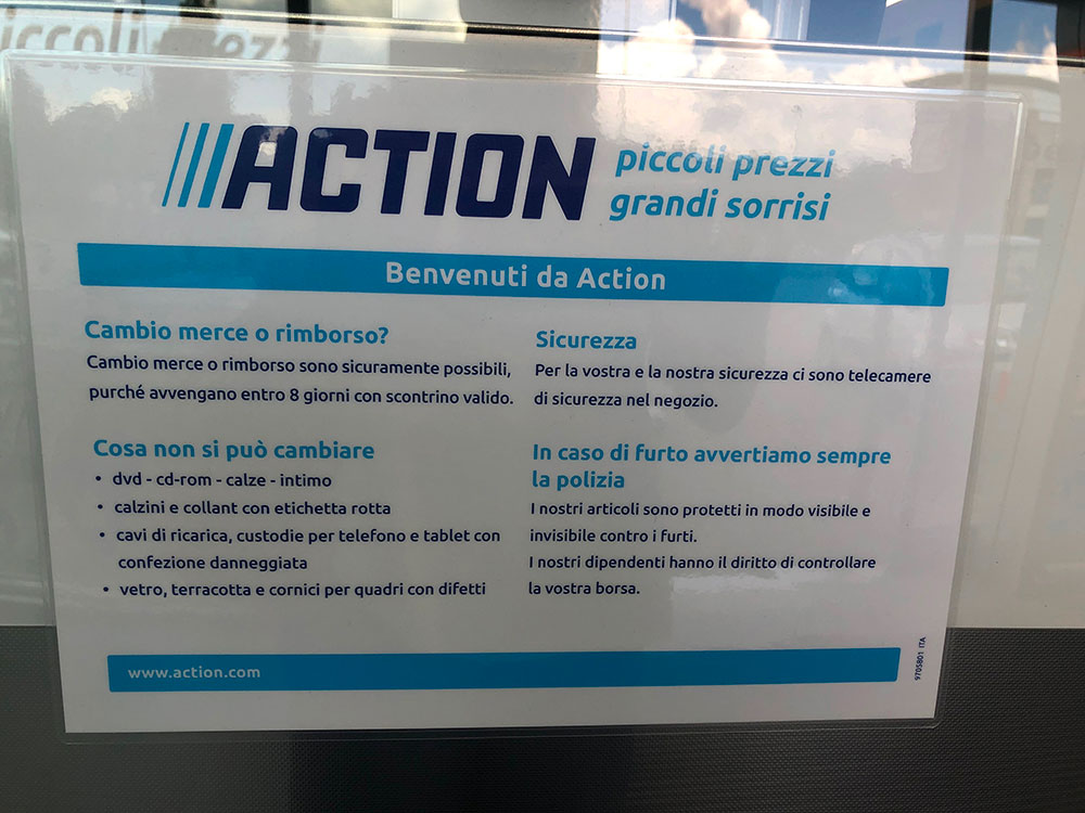 Action a Vanzaghello (MI)