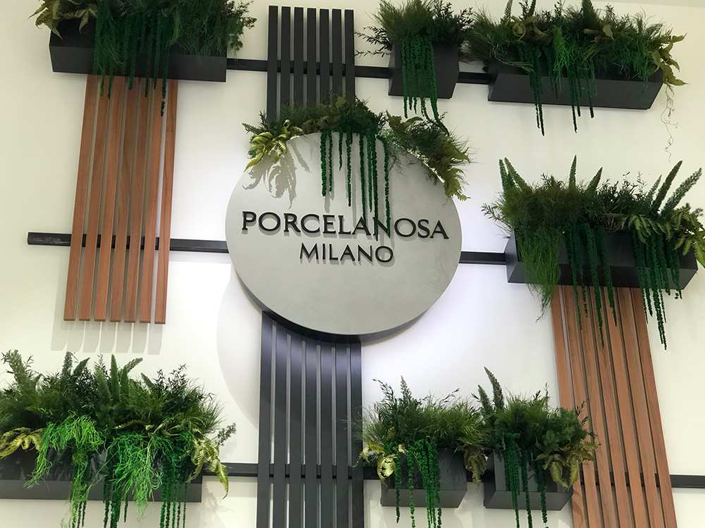 Lo showroom Porcelanosa a Milano