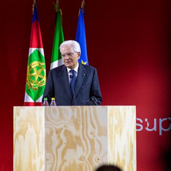 La prima giornata del "supersalone" con la presenza del Presidente della Repubblica, Sergio Mattarella
