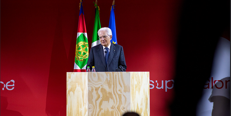 La prima giornata del "supersalone" con la presenza del Presidente della Repubblica, Sergio Mattarella