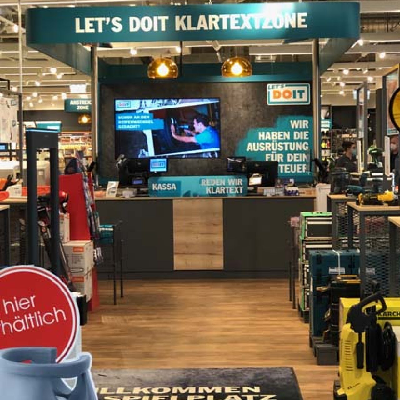 LET'S DOIT nel centro commerciale huma eleven in Austria