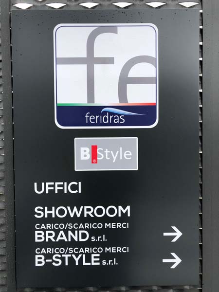 La nuova sede di Brand srl - Feridras