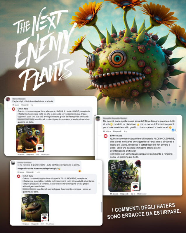 Einhell - The Enemy Plants- Risposte ai cyberbulli