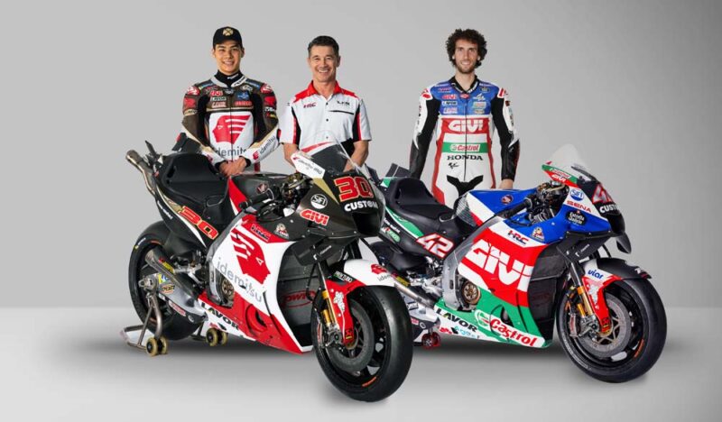 Lavor e il team LCR Honda.
