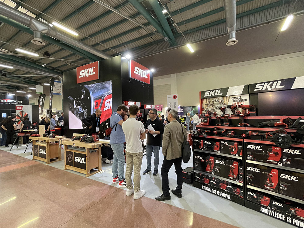 Stand SKIL all'Hardware Fair Italy 2023