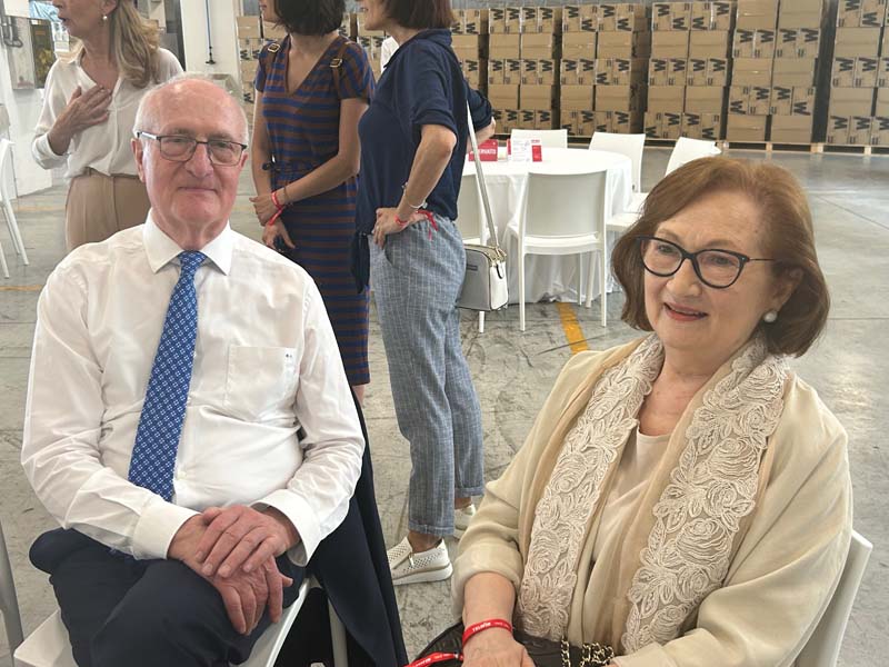 Antonio Spillere e la sorella Rosy Spillere