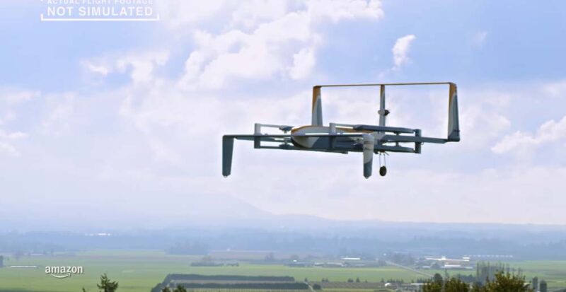 Il drone MK30 di Amazon
