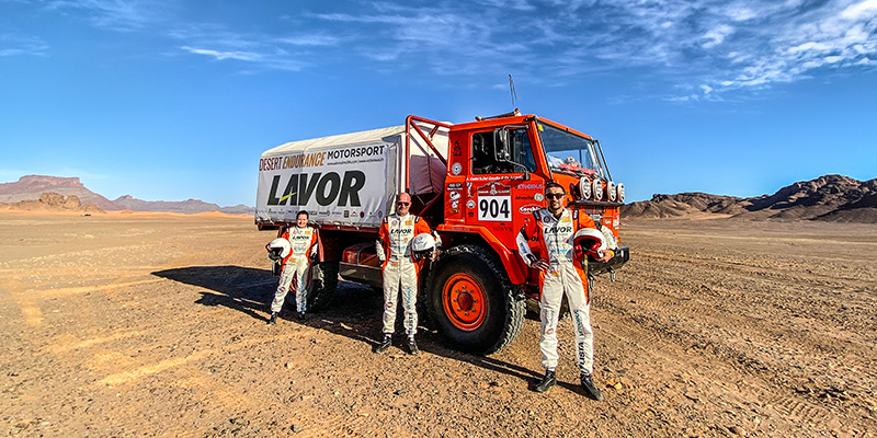 Lavor gold sponsor alla Dakar 2024