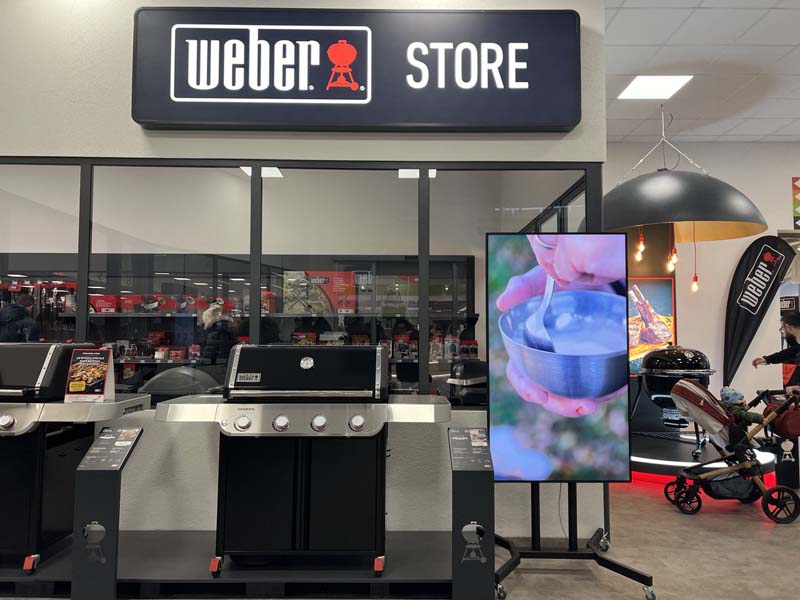 Weber Store Emilia Ovest, presso Mondo Verde Garden a Taneto di Gattatico (RE).