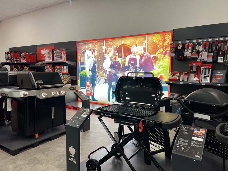 Weber Store Emilia Ovest, presso Mondo Verde Garden a Taneto di Gattatico (RE).