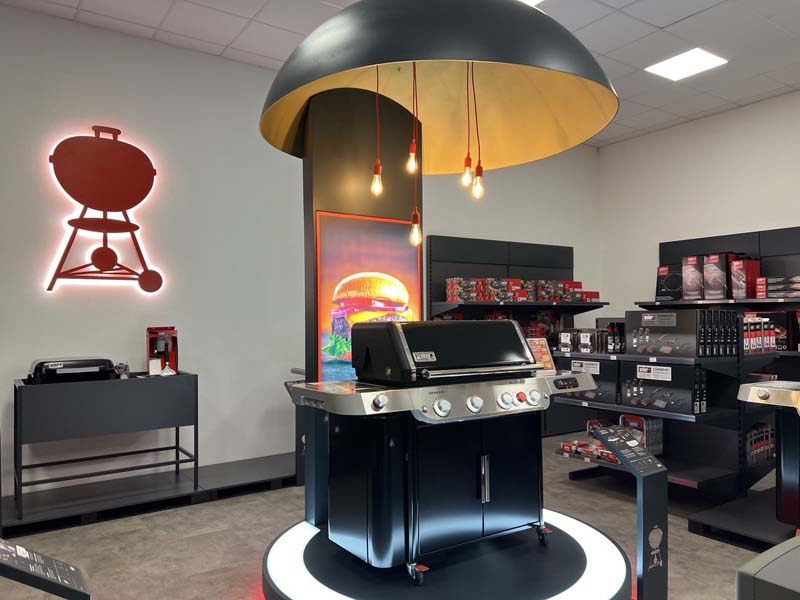 Weber Store Emilia Ovest, presso Mondo Verde Garden a Taneto di Gattatico (RE).