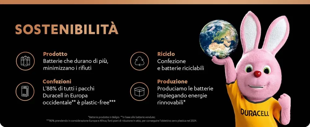 Duracell ciclo di vita